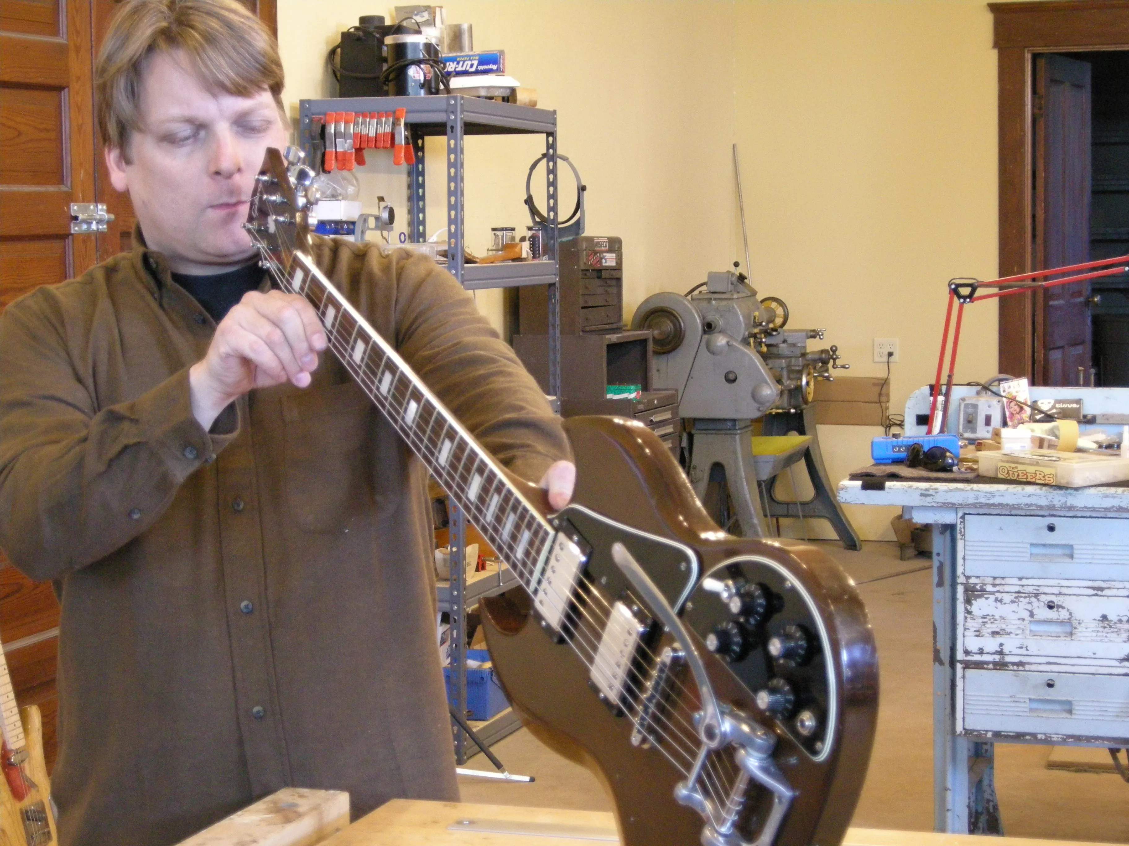 Evaluar la rectitud del mástil