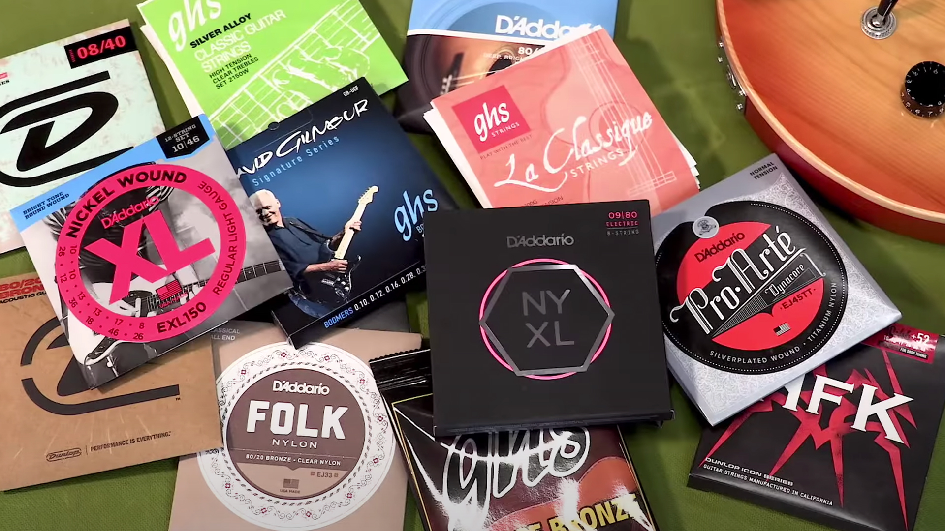 Guía de cuerdas de guitarra