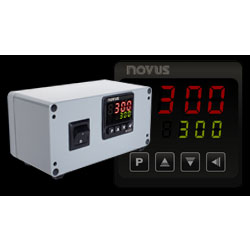 Controlador de temperatura para instrucciones de doblado lateral