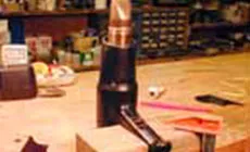 Pistola térmica en reposo