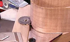 Sierra de base de enrutador de precisión