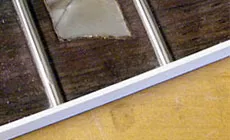 Borde de la tabla de freír