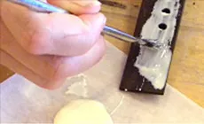 Esparcimiento de pegamento