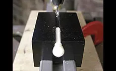 Foto: ranurador de pasador de puente