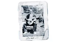 Foto antigua de esta guitarra