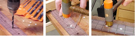 Foto: incrustación, trastes