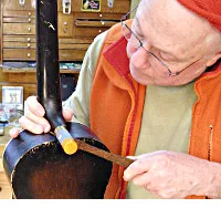 Foto: eliminar el mástil