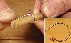 Instalación de cadenas en un puente Bigsby