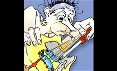 Instalación incorrecta del puente