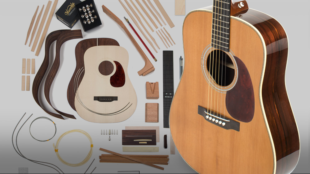 Instrucciones del kit de guitarra acústica 1937 Pre-war Dread-28