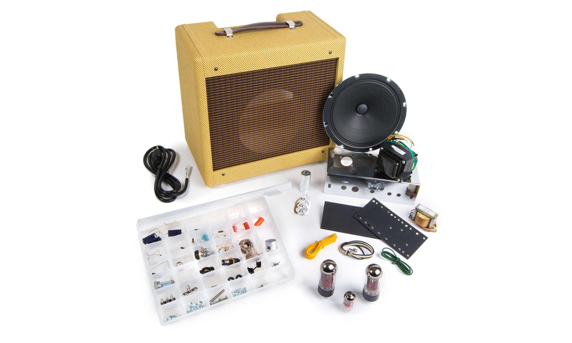 Instrucciones del Kit de amplificador '57 Mini Tweed de 5W