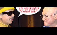 Carlos Santana y Dan Erlewine