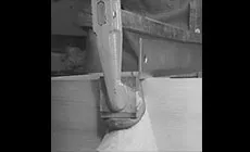 Cuadrado del mástil y bloque de extremo 1