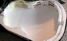 Añadir espuma a la caja