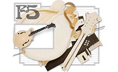 F5 Mandolin Kit Assembly