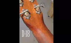 Primer plano del mástil D-18