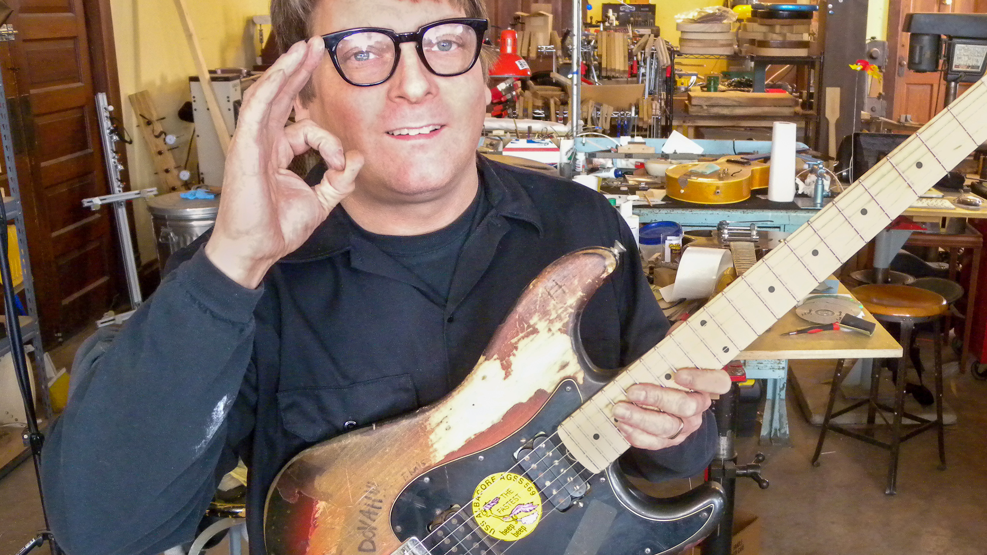 Ajuste fino de un mástil de repuesto atornillado