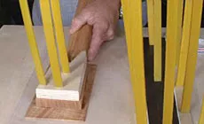 Capa superpuesta de cabeza de pedrería