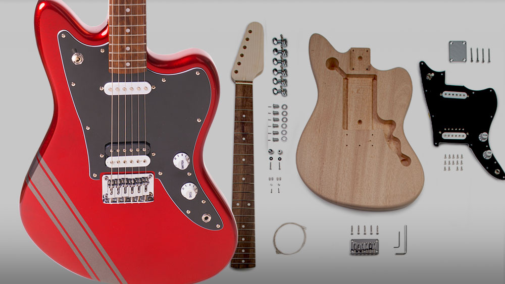Cómo crear una Hardtail de compensación Kit de Guitarra