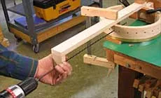 Taladrado del orificio piloto