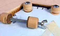 Abrazaderas de carrete