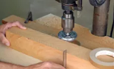 Toallita cuadrada de madera