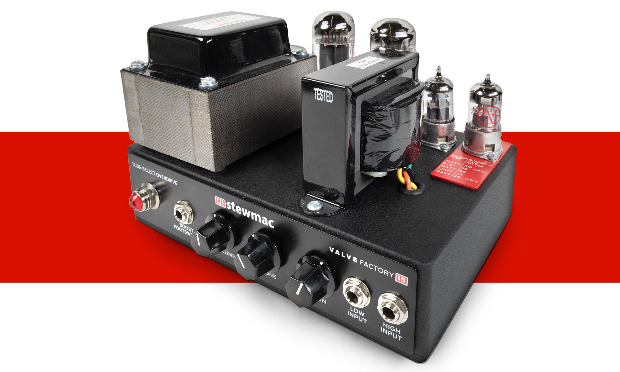 Instrucciones del kit de amplificador Valve Factory 18