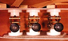 3 gatos de tijera en uso