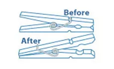 Foto: Antes y después