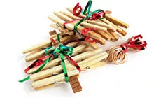 Foto: pinzas como regalo