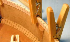 Foto: abrazaderas de corte