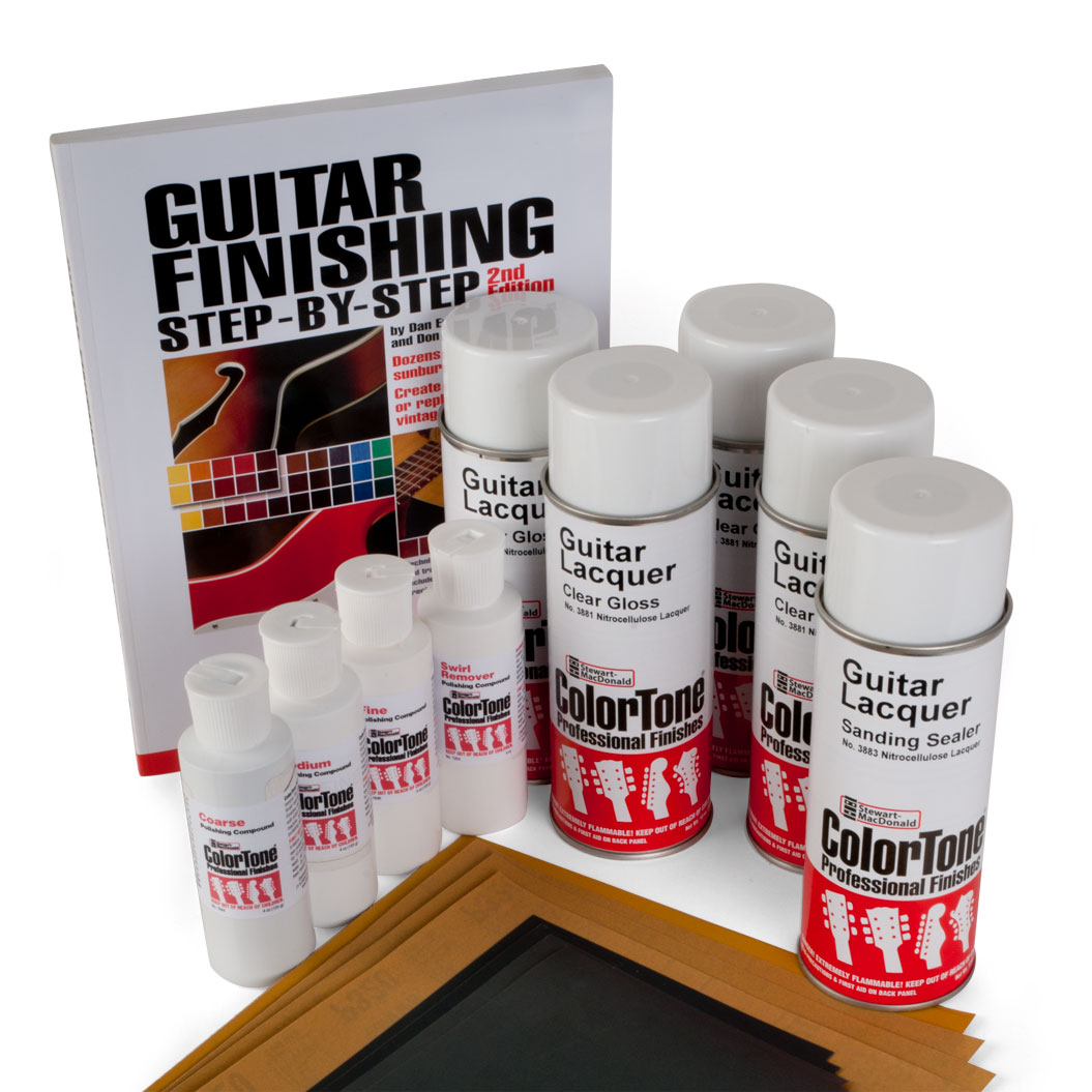 Instrucciones del kit de acabado de aerosol ColorTone