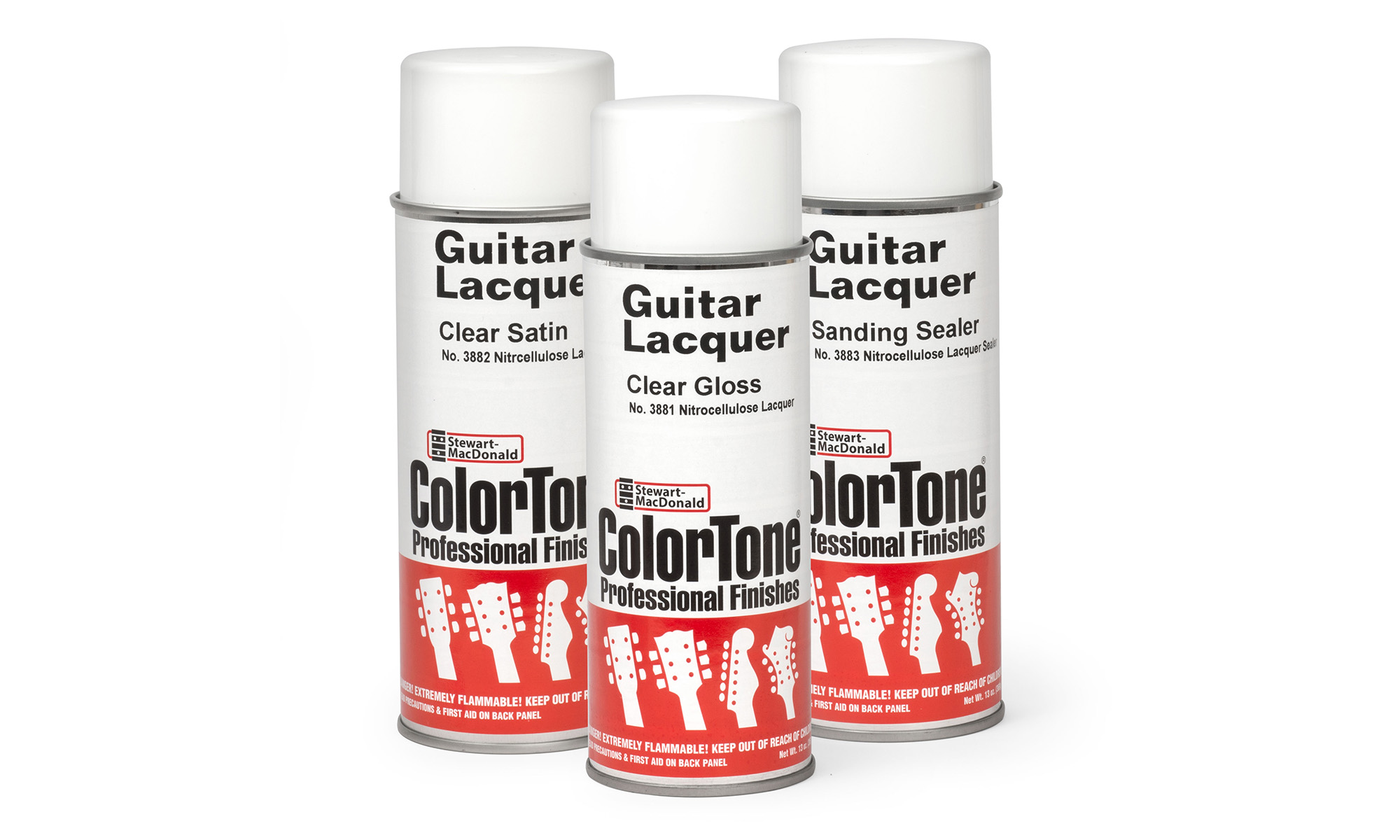 Lacas en Aerosol ColorTone para guitarra