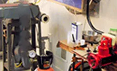 Mi cabina de pulverización de baja tecnología