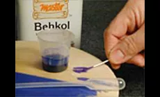 Lijado del primer recubrimiento lacado