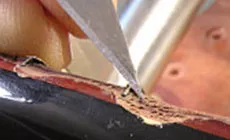 Punto de la cuchilla