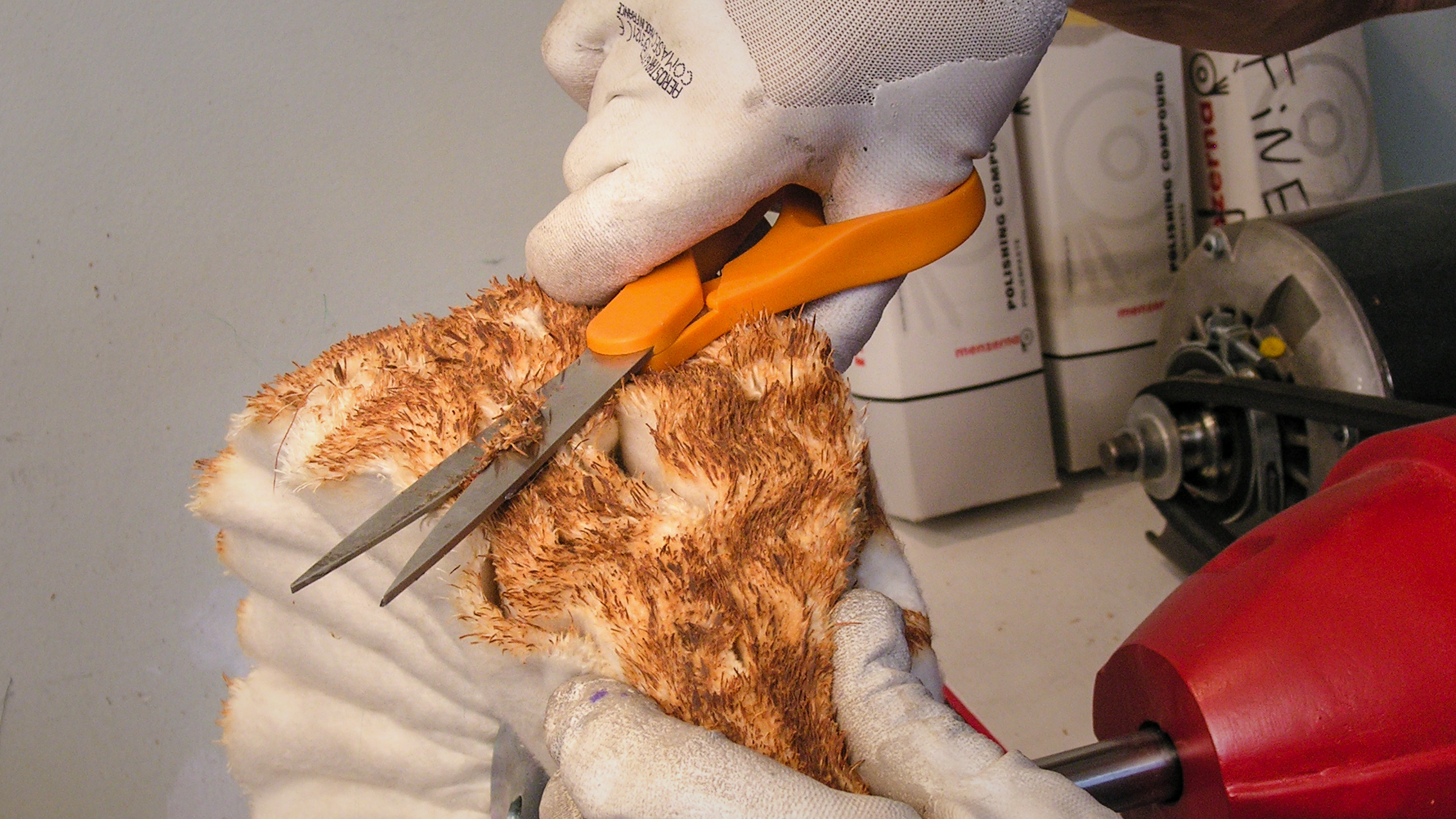 Dale a tu tampón un corte de pelo y guárdalo en la pared