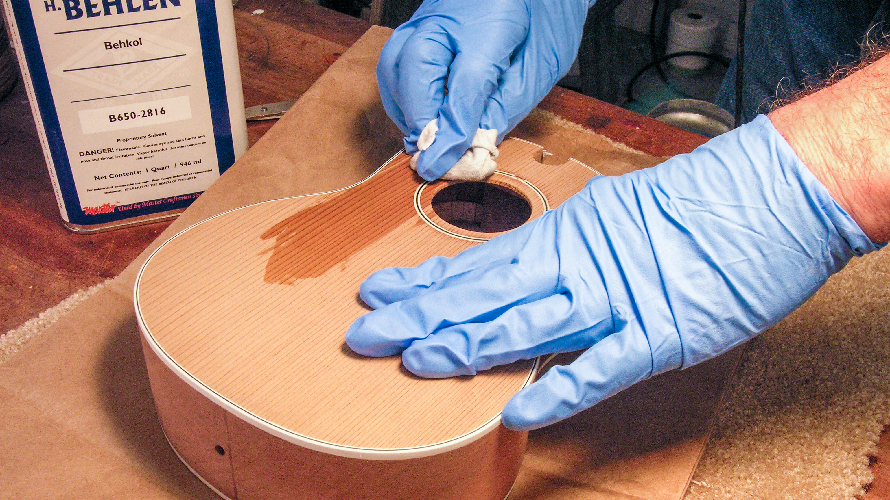 Cómo pulir en francés para un acabado rápido sin pulverizar