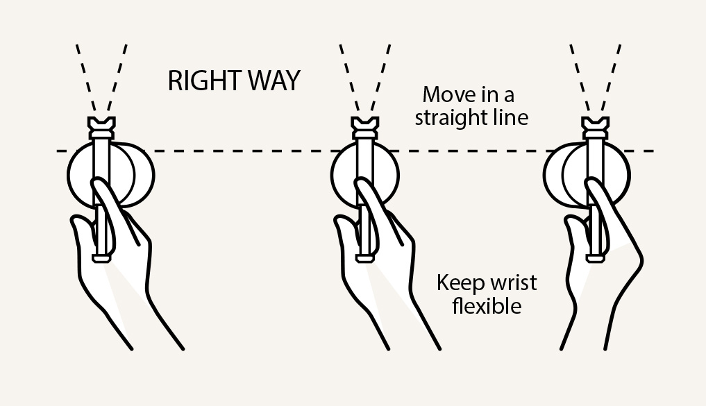 Cómo sujetar una pistola de pulverización Cómo sujetar una pistola de pulverización
