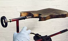 Pulverización del borde negro