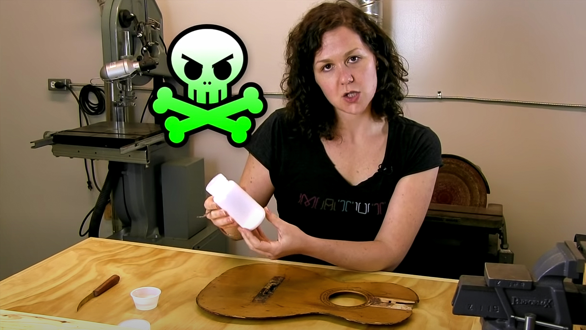 Mamie Minch sobre oxidación de guitarra: envejecimiento instantáneo