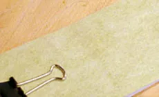 Foto: libro de papel pulido