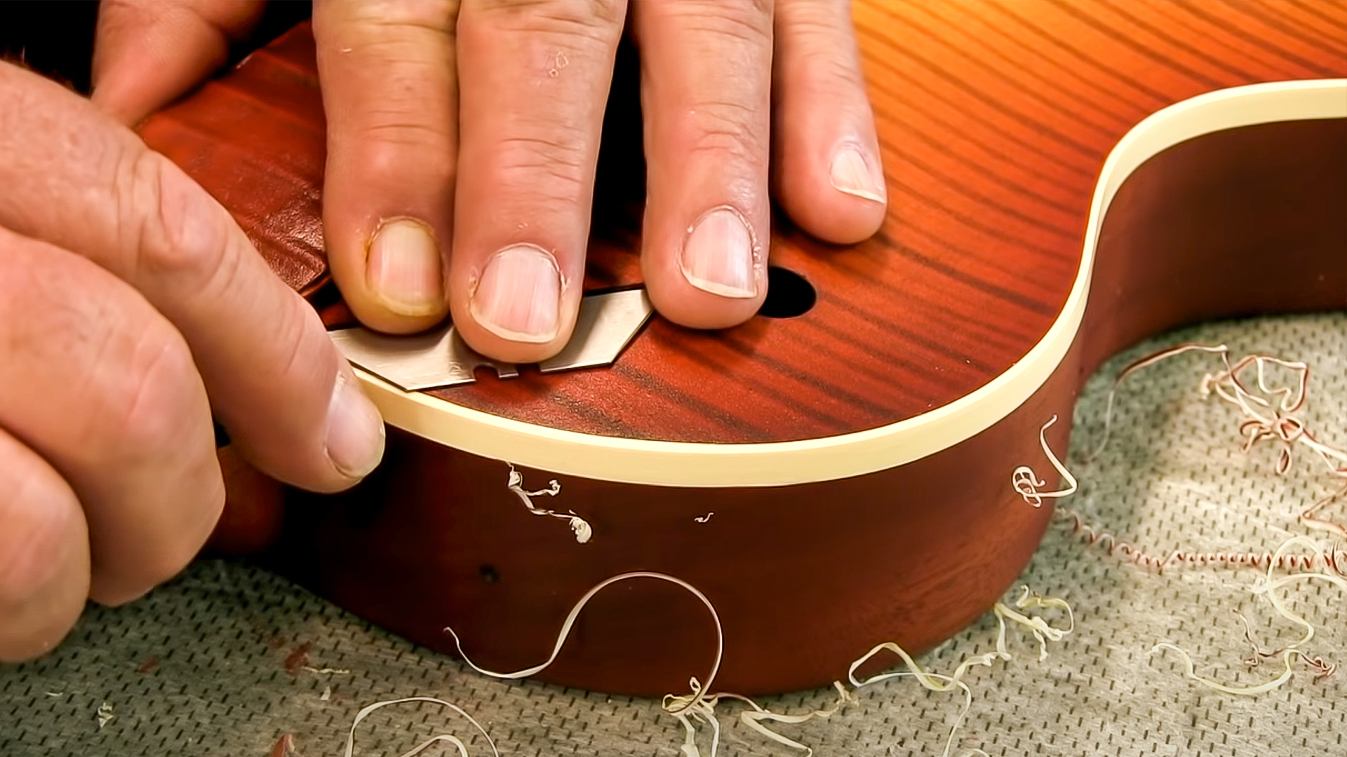 Rascado para conseguir un binding de aspecto definido: ¡así es como se hace!