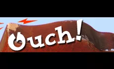 Fijación rápida para un acabado astillado: utiliza una gota de super glue