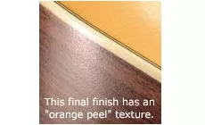 Textura de piel naranja