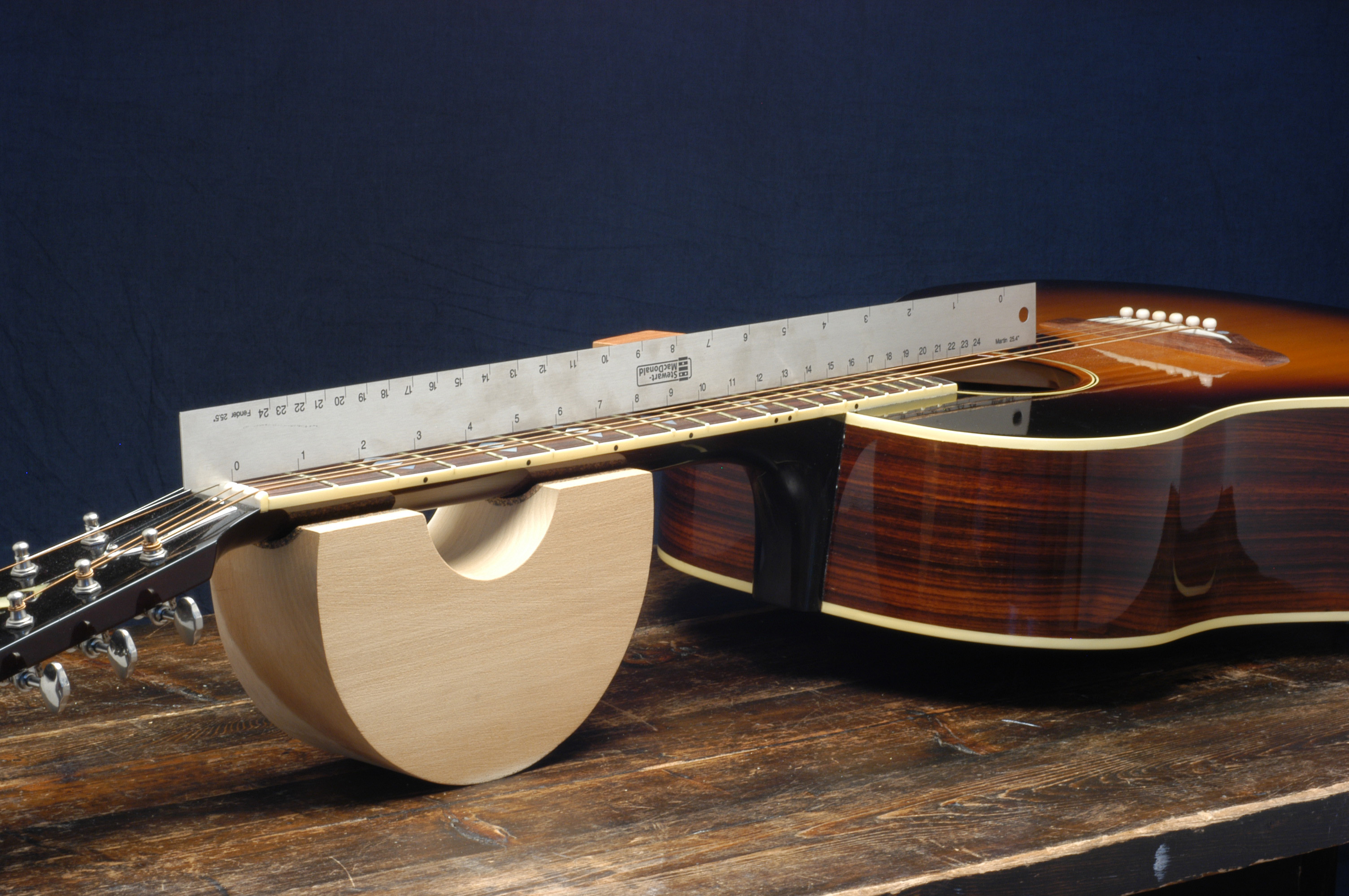 Instrucciones de regla de escala Fret