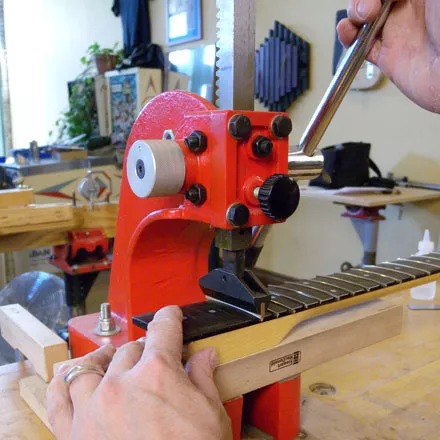 Perno terminado de fraguado