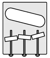 Telecompensación inclinada silletas