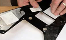 Cinta adhesiva de doble tira