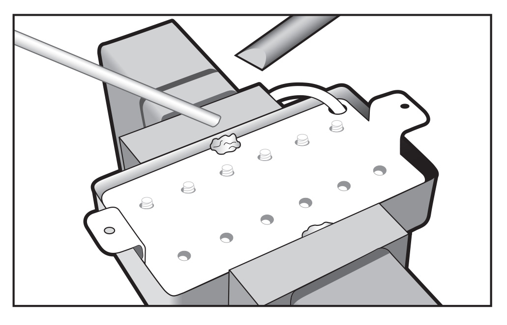 Cubierta de recogida Humbucking